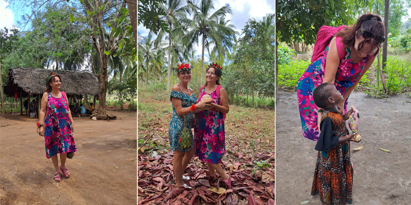 Krune, farma začina, Zanzibar