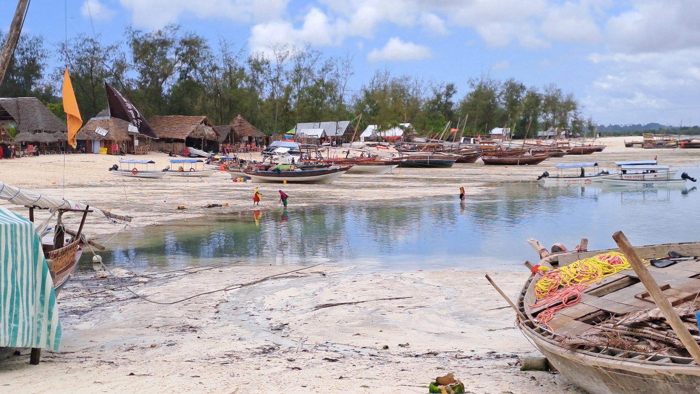 Kendwa plaža, Zanzibar Kendwa plaža na Zanzibaru, lokalno stanovništvo