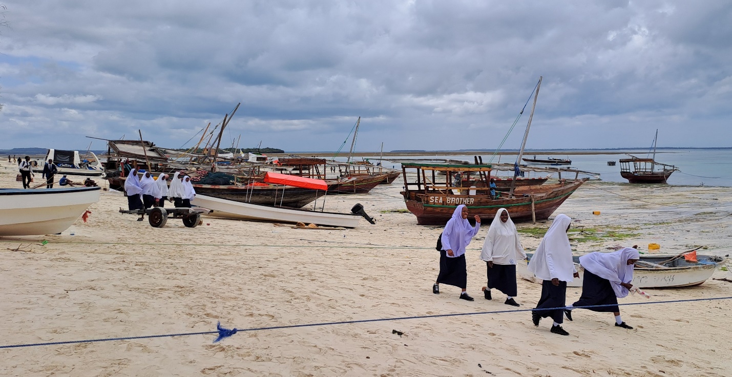 Kendwa plaža, Zanzibar Kendwa plaža na Zanzibaru, lokalno stanovništvo