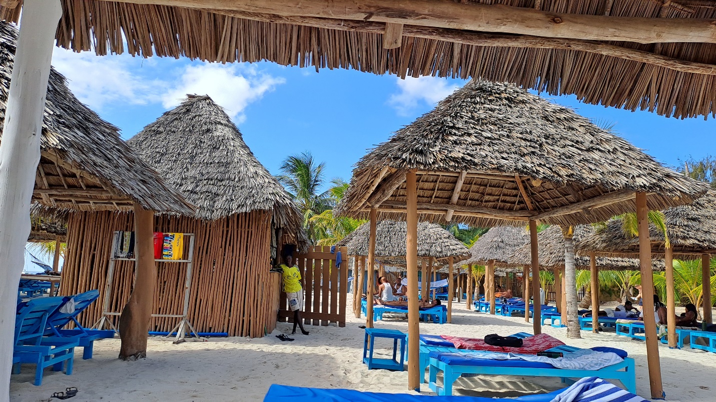 Kendwa plaža, Zanzibar Kendwa plaža na Zanzibaru sa belim peskom, palmama i velikim krošnjama koje prave hlad