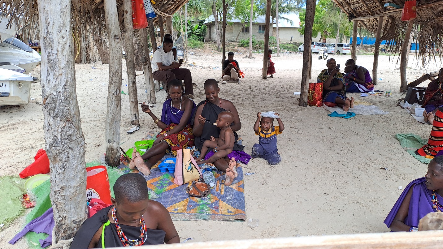 Kendwa plaža, Zanzibar Kendwa plaža na Zanzibaru, lokalno stanovništvo