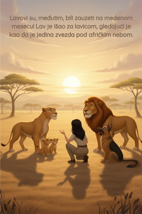 Animacija, Afrika, safari, Sandra i Aleks