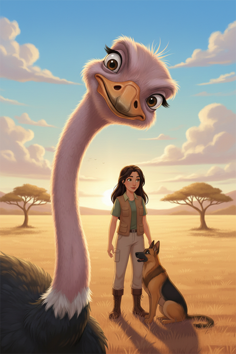 Animacija, Afrika, safari, Sandra i Aleks