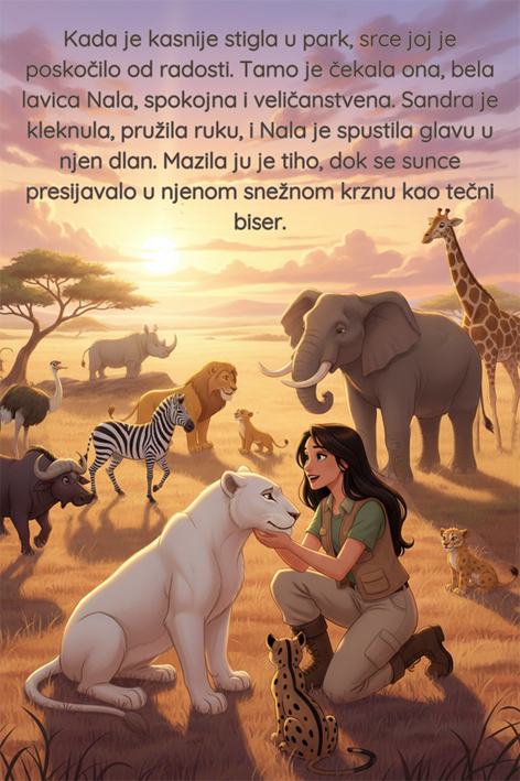 Animacija, Afrika, safari, Sandra i Aleks