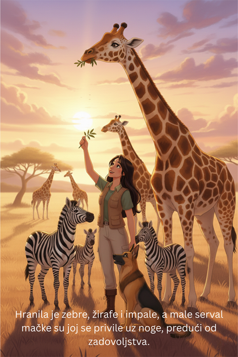 Animacija, Afrika, safari, Sandra i Aleks