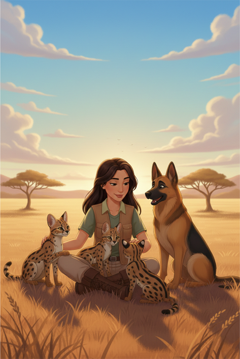 Animacija, Afrika, safari, Sandra i Aleks