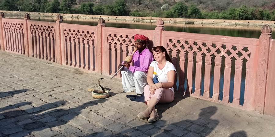 Agra fort, kobra fakir