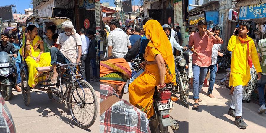 Vrindavan, bazar