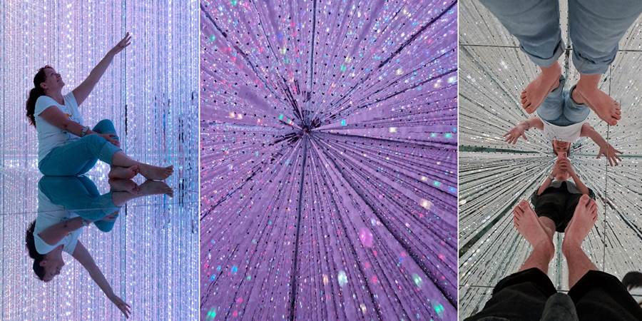 A collage of different images of different colors
