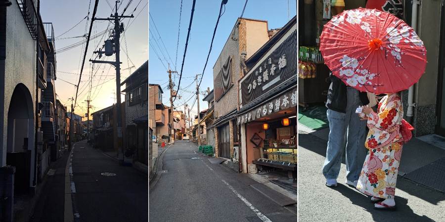 Kjoto, Kyoto ulice