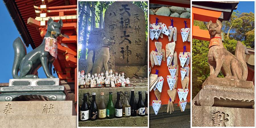 Crvene tori kapije, Fushimi Inari hram, Japan.