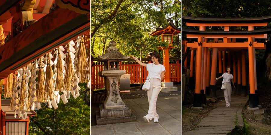 Crvene tori kapije, Fushimi Inari hram, Japan.
