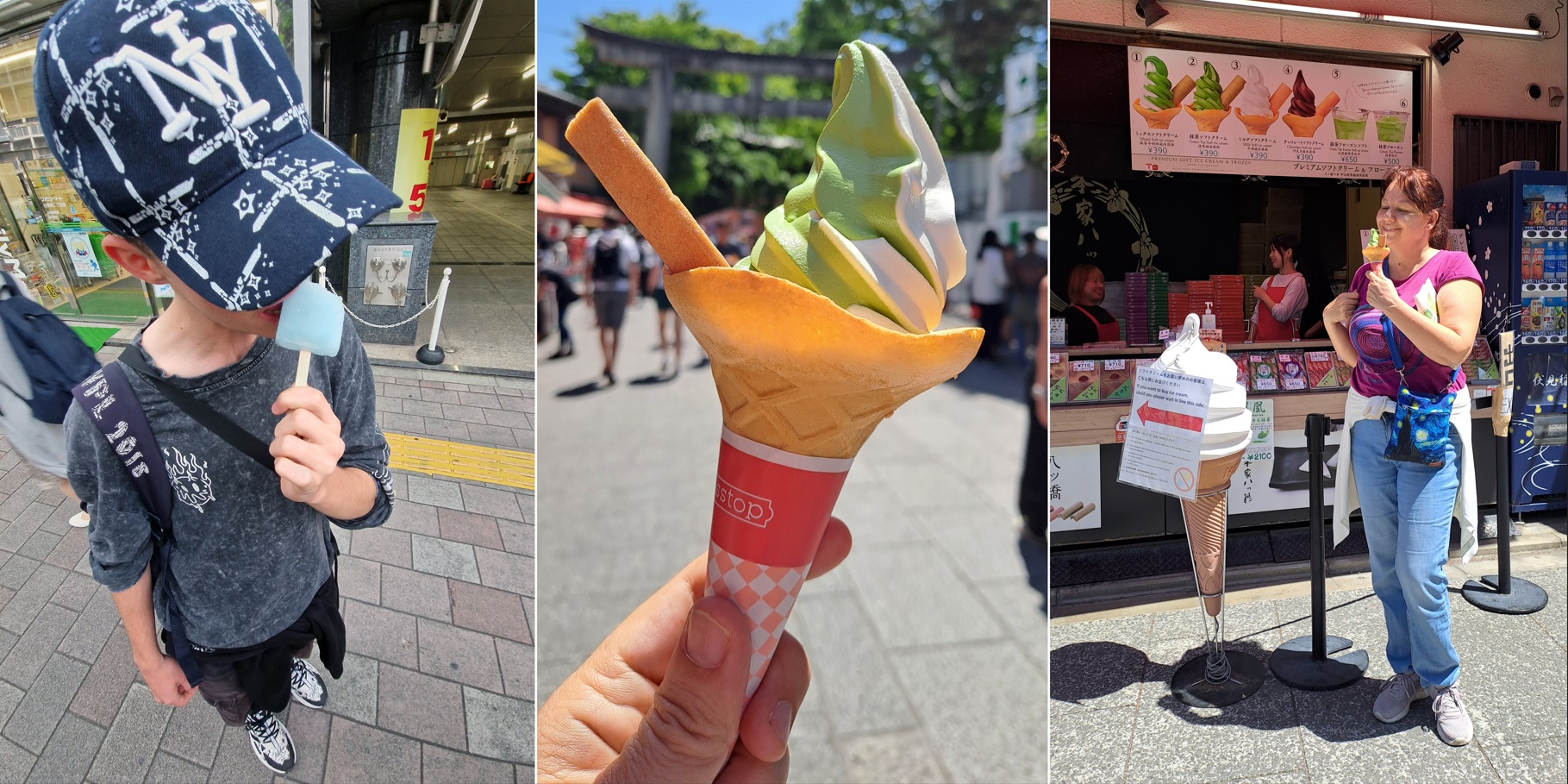 Matcha sladoled, Japan.