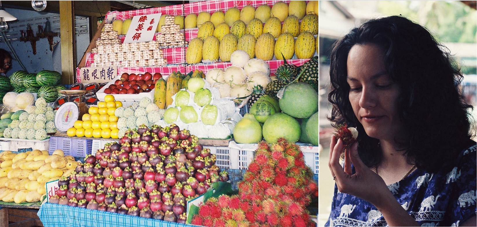 Mangostin, Rambutan, Bangkok, putopis