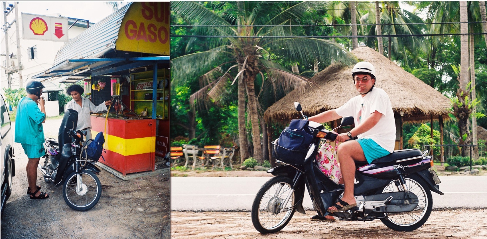Motor, benzinska pumpa, Phuket, Tajland
