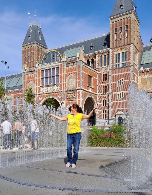 Amsterdam, Rijksmuseum, fontane