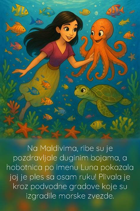 Animacija, putovanja, svet, Sandra i Aleks